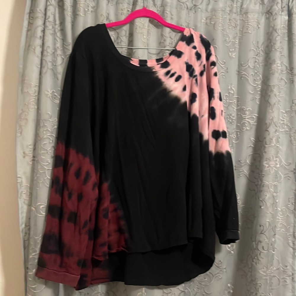 Torrid dream fleece tie dye sleep sweatshirt